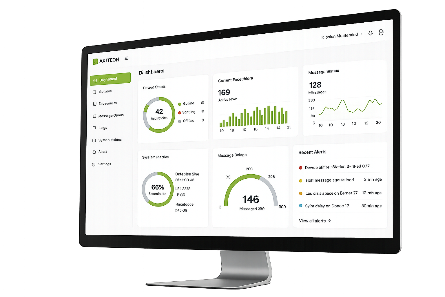 Dashlight Dashboard am Monitor